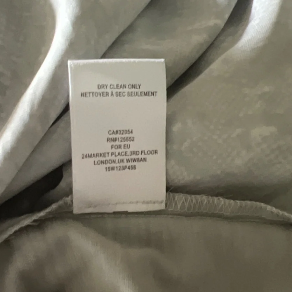 Anthropologie Dolan Left Coast Pleated Gray Snakeskin Blouse Small